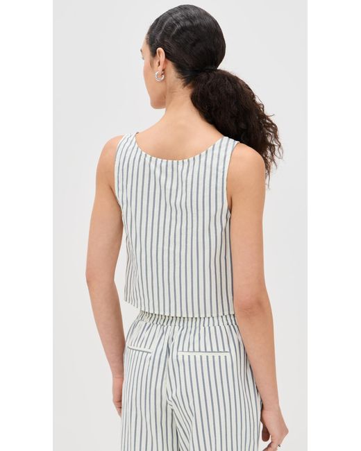 LNA White Alani Top