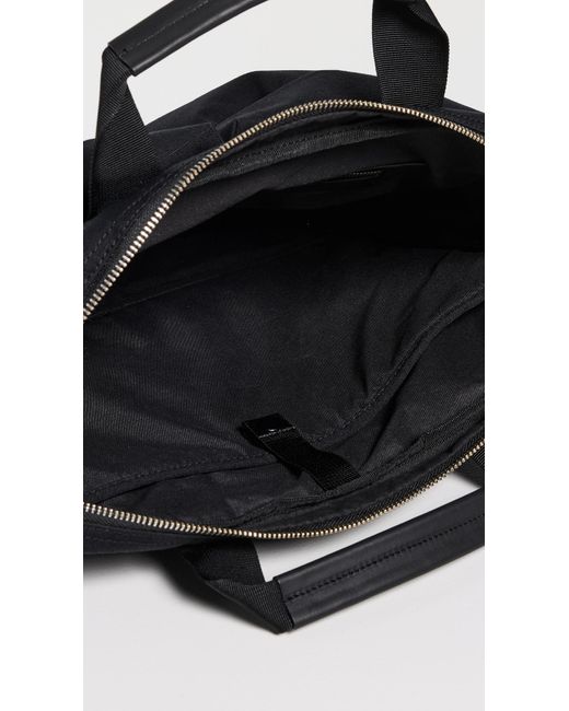 Sandqvist Black Everyday Briefcase for men