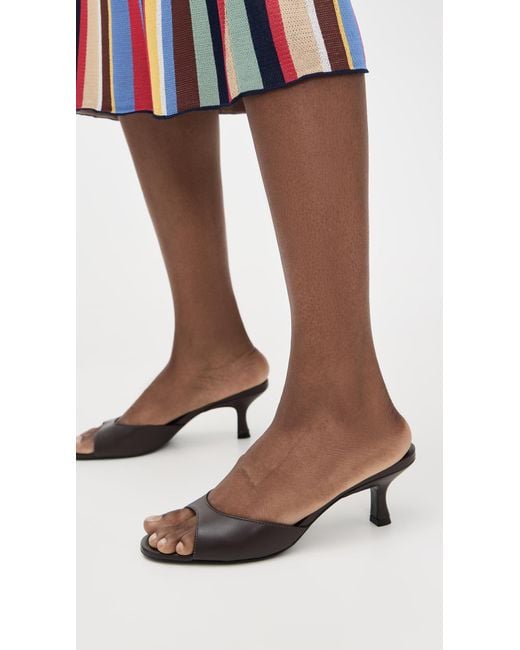 Staud Black Brigitte Mules