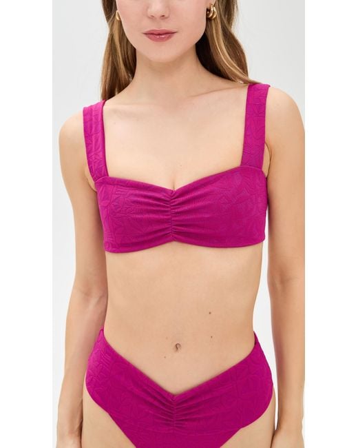 LSPACE Purple Marlee Top