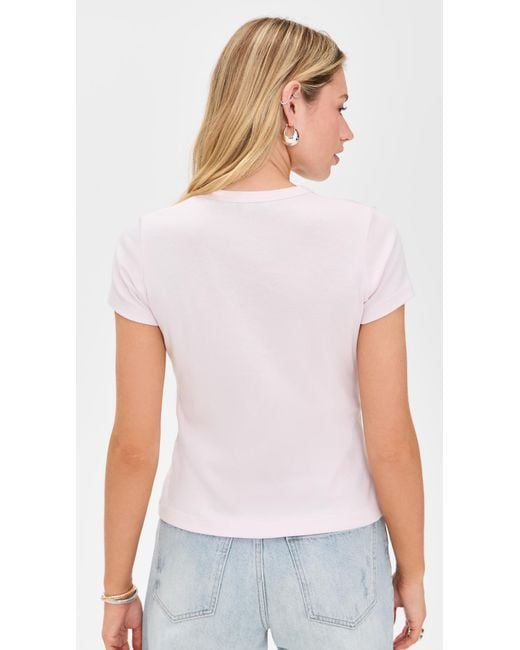 Vince White Shrunken 90S Tee