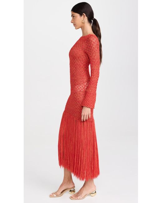 Devon Windsor Red Caista Dress