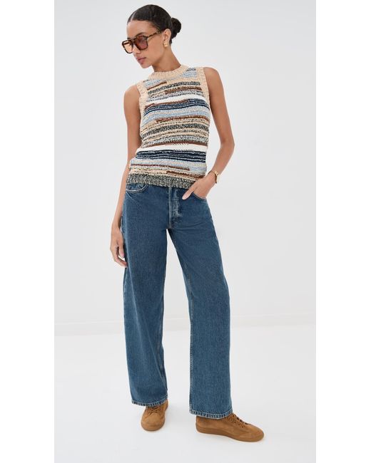Veronica Beard Black Cropped Jerrel Knit Tank