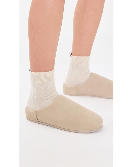 Ugg White Elea Slip-Ons