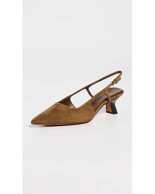 Vince Multicolor Bianca Slingback Pumps