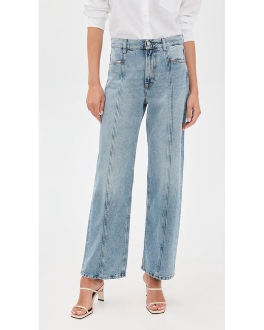 House of Dagmar Blue Loose Fit Denim Jeans