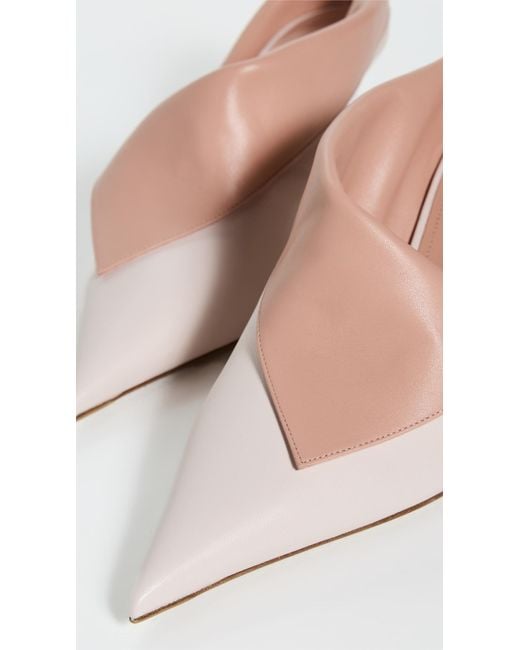 Ferragamo Pink Littyn Booties 55Mm