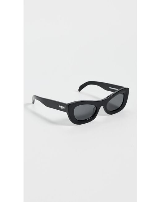 Wisdom Black Frame 30 Sunglasses
