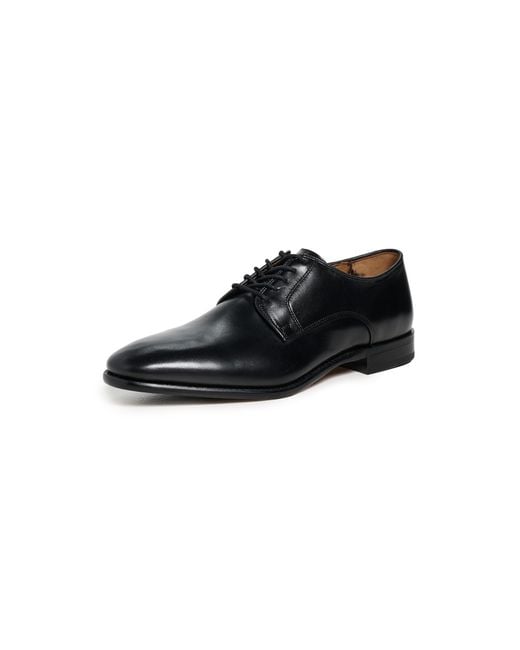 Allen Edmonds Black Smith Leather Lace Up Derbies for men
