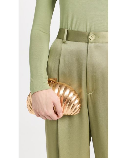 Jonathan Simkhai Natural Monet Shell Clutch