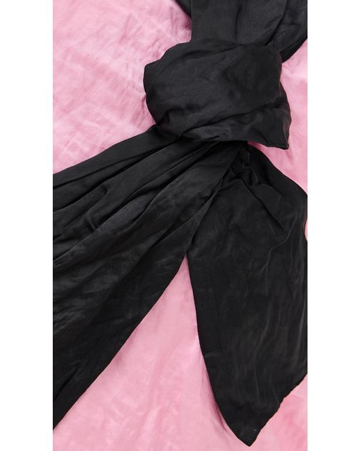 MSGM Pink Bow Dress