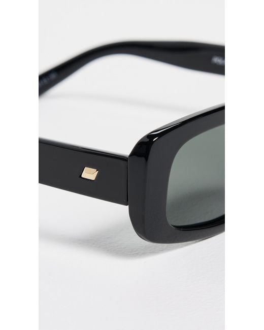Le Specs Black Dynamite Sunglasses