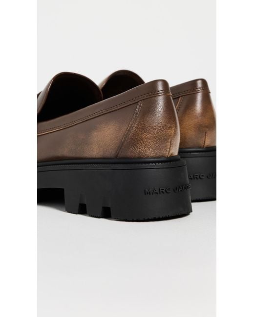 Marc Jacobs The Frankie Loafers in Brown | Lyst display picture 1
