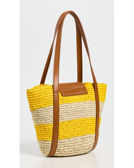 Marni Yellow Small Tote