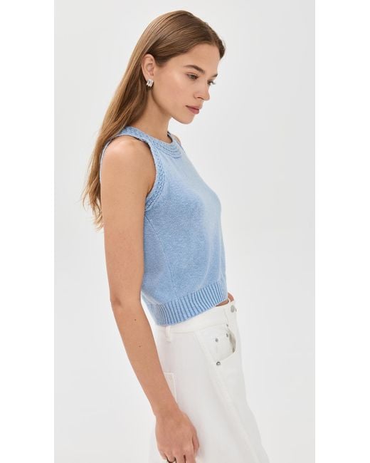 Splendid Blue Talula Sweater Tank