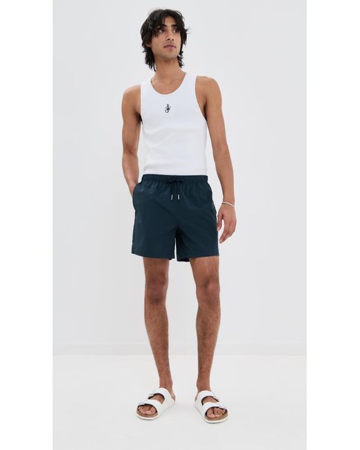 Bather Blue Solid Swim Trunks 5 for men