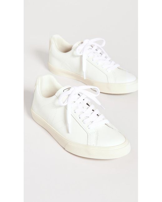 Veja White Esplar Low Sneakers