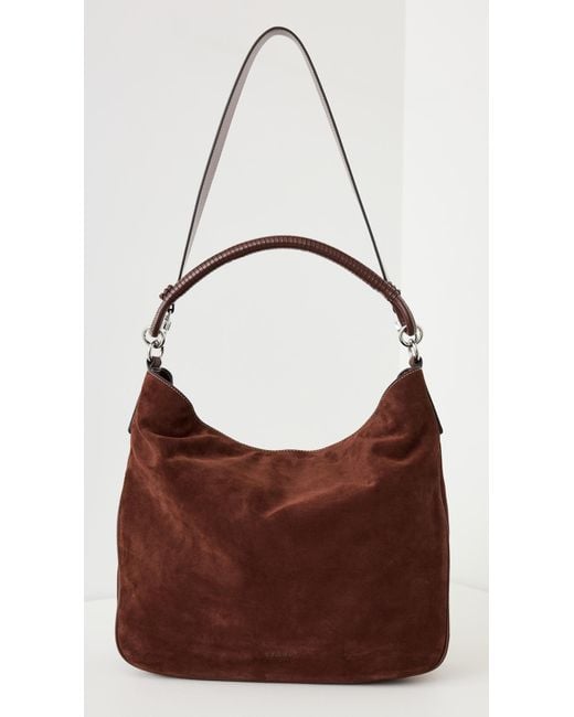 Staud Red Perry Hobo Bag