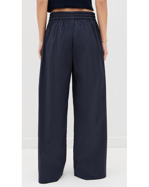 St. Agni Blue Everyday Drawstring Pants