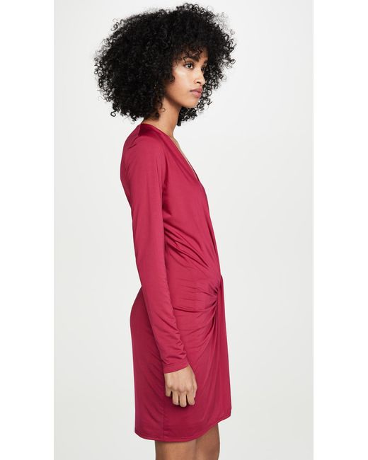 black halo lara mini dress