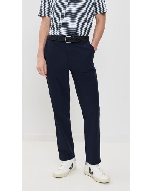 Quiet Golf Blue Monogram Tech Pants for men