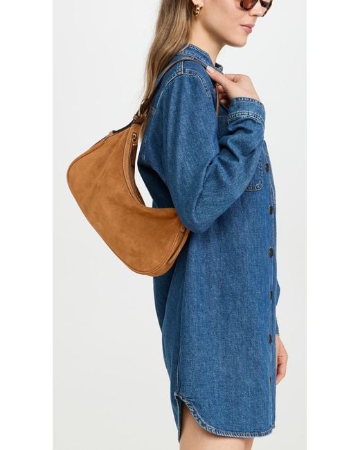 Staud Brown Pine Shoulder Bag