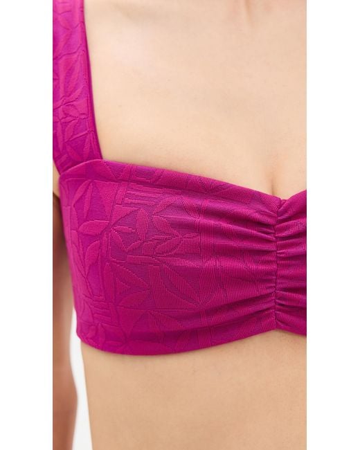 LSPACE Purple Marlee Top