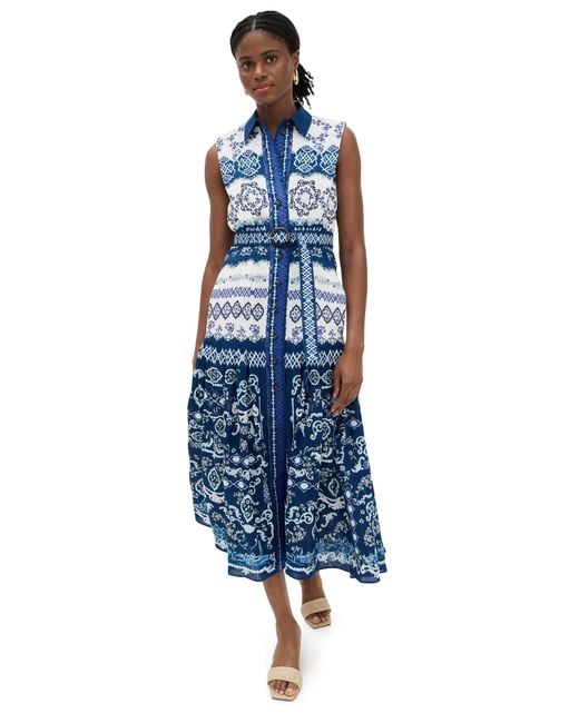 Saloni Blue Nya Dress