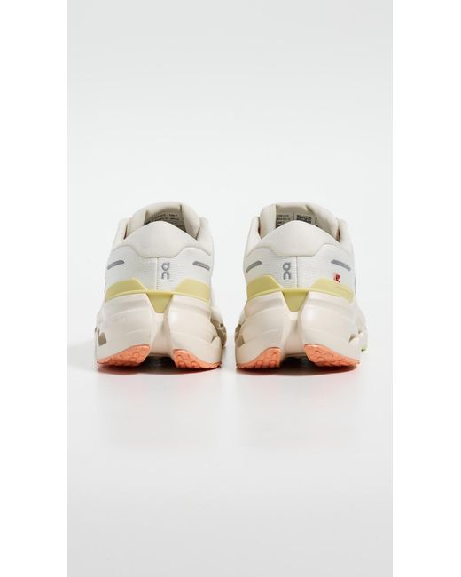 On Shoes White Cloudrunner 3 Sneakers