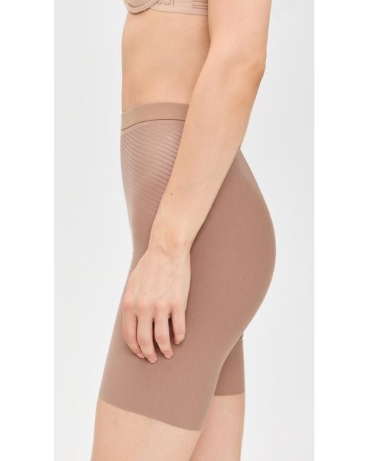 Spanx Natural Midthigh Shorts