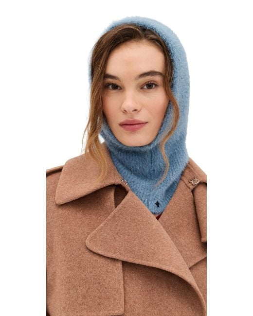 Jocelyn Blue Knit Balaclava
