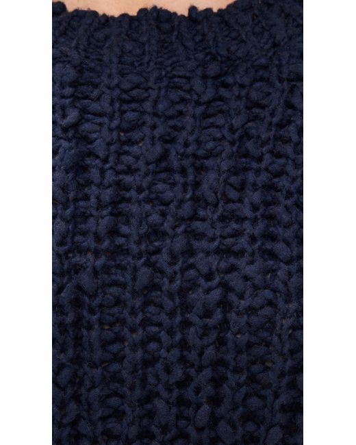 Le Bos Blue Marina Pullover Sweater