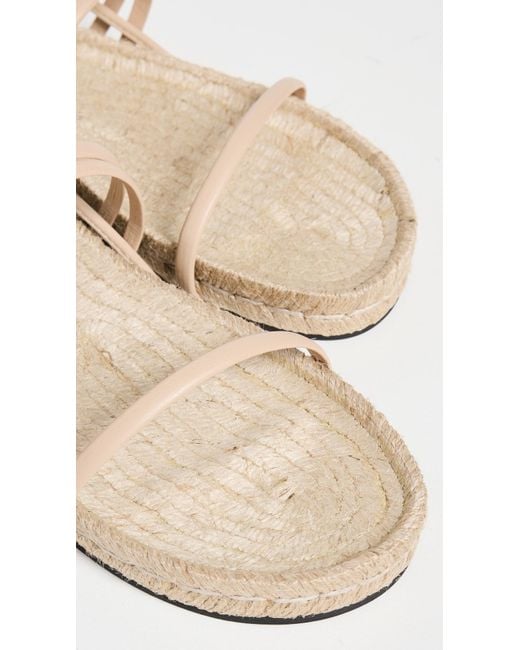 Alohas White Rayna Leather Sandals