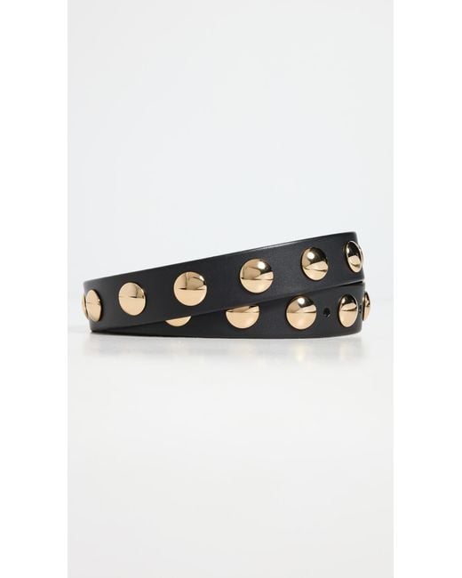 Madewell Black Western Studded Belt