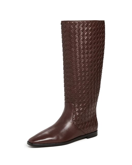 Loeffler Randall Brown Tilly Riding Boots