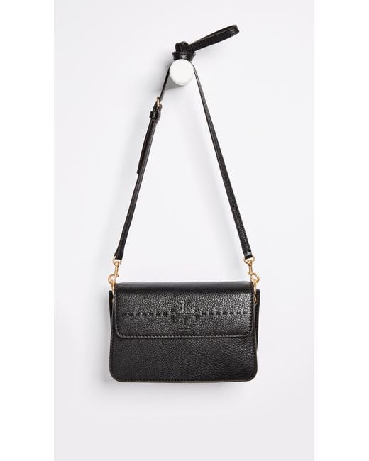 Tory Burch Black Mcgraw Cross Body Bag