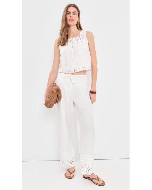 Rails White Noemi Top