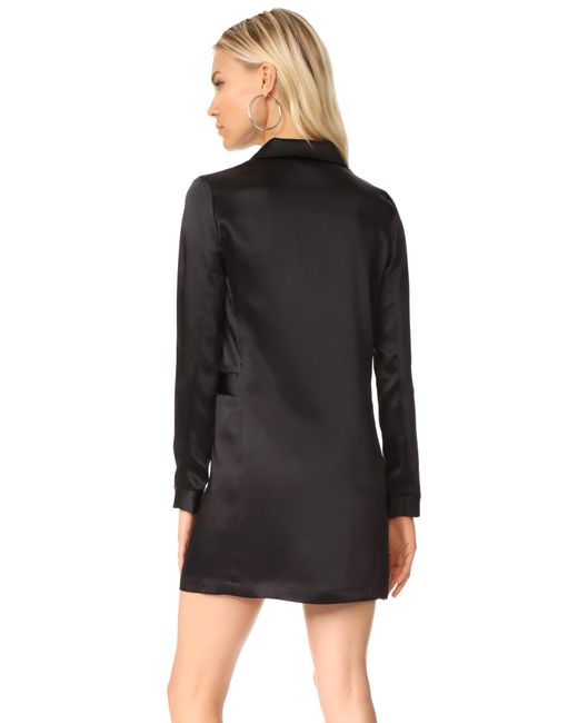 Fleur du Mal Short Blazer Dress in Black Lyst