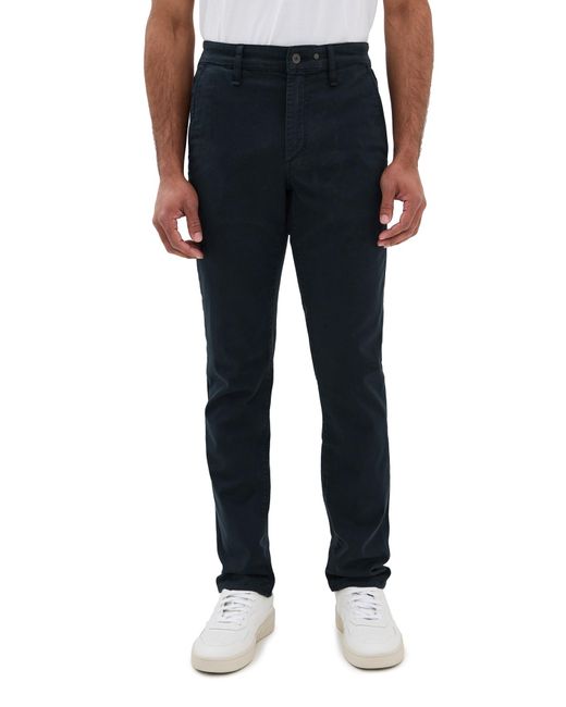 Rag & Bone Black Fit 2 Stretch Twill Chino Pants for men