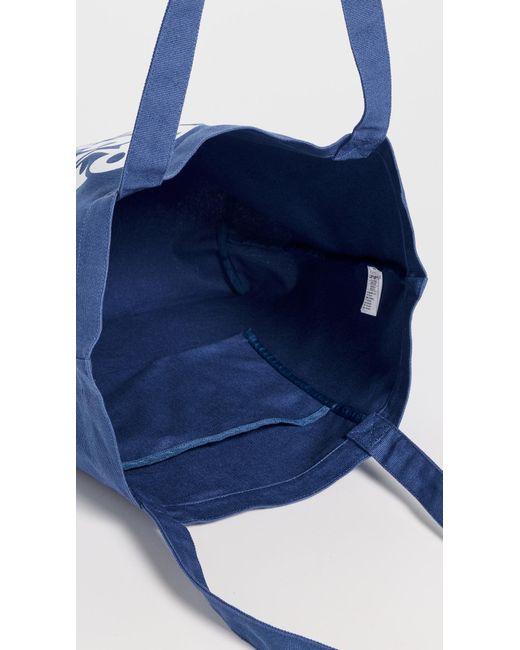 Carhartt Blue Canvas Graphic Tote for men