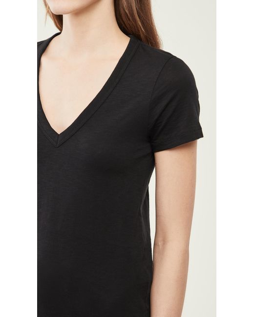 Rag & Bone Black The Vee Tee