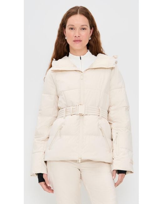 Halfdays Natural Hedy Belted Puffer Jacket