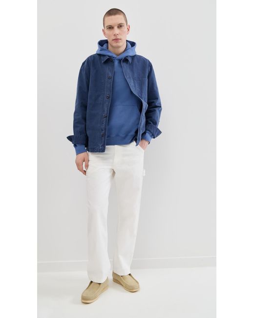 Polo Ralph Lauren White Garment-Dyed Rustic Twill Carpenter Pants for men