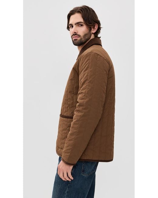 A.P.C. Brown A. P.C. Veste Leone Jacket for men