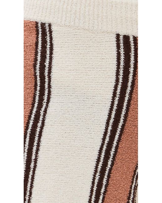 Le Bos Multicolor Striped Shorts