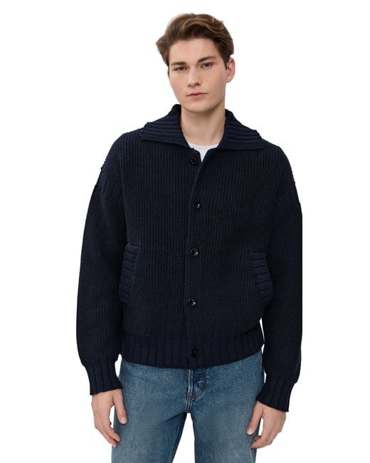 Alex Mill Blue Casey Cardigan Jacket for men