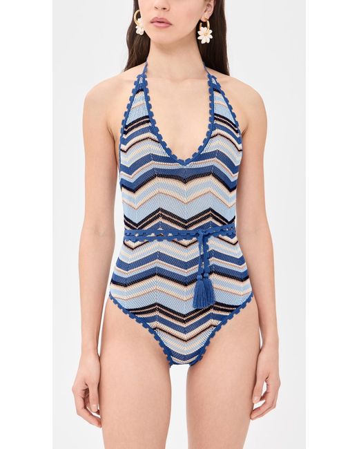 Devon Windsor Blue Lilou One Piece