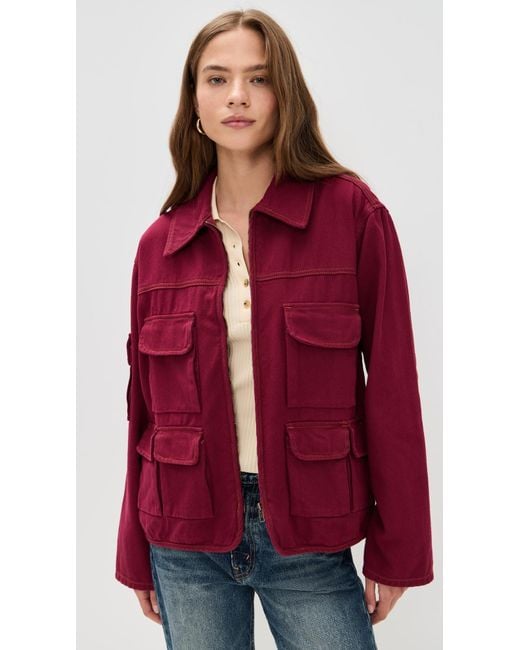 Lioness Red Renacida Jacket