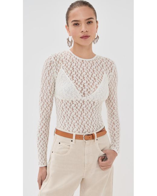 Isabel Marant Natural Gaelle Top