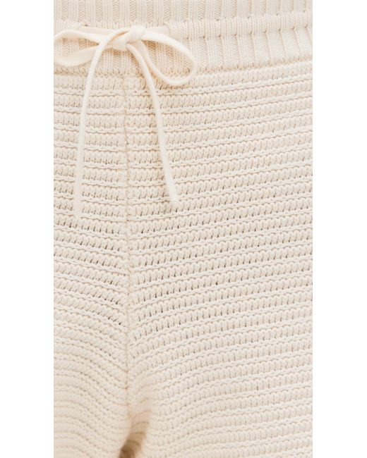 La Ligne Natural Crochet Jane Short
